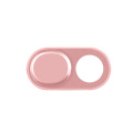 Custom Stainless Metal Protection Pink Mobile Phone Rear Front Lens Cover for Camera